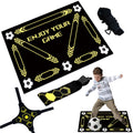 Soccer Training Mat Soccer Training Equipment for All Ages Football Footstep Training Mat Silent Shock Absorption Soccer Train Mat for Soccer Enthusiasts to Improve Speed Strength and Coordination